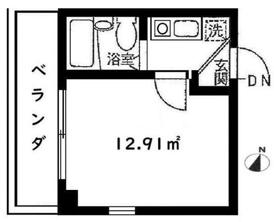 東陽町駅 徒歩10分 4階の物件間取画像